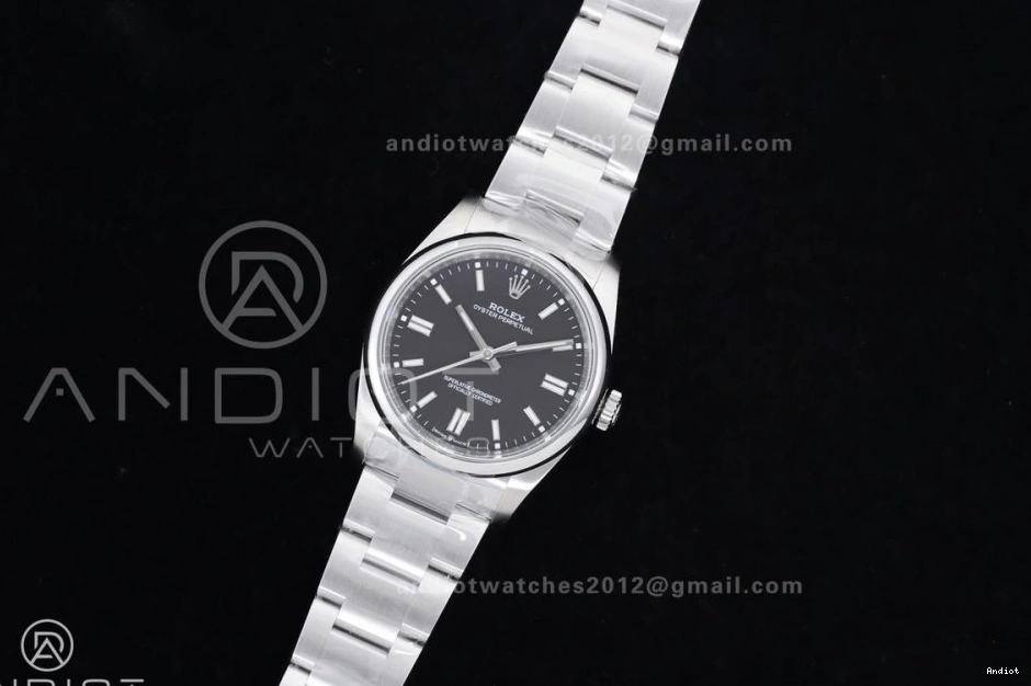 Oyster KRF 904L Steel Perpetual 126000 Best 1:1 Dial Black 36mm VR3230 Edition 1205